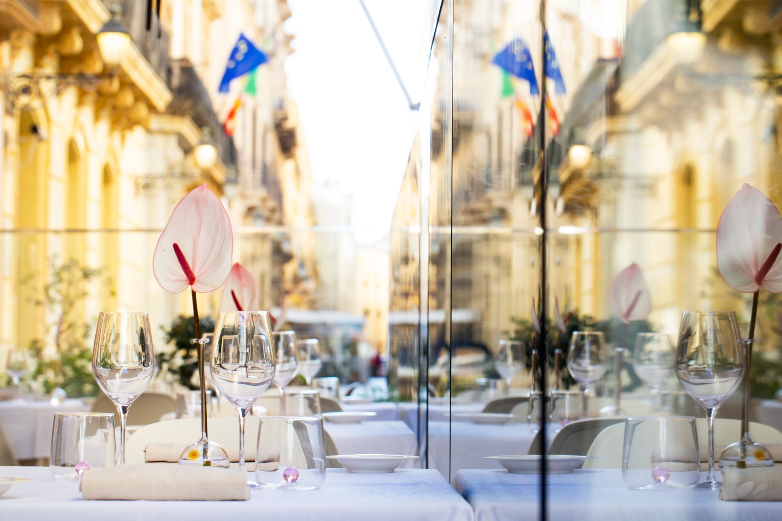 La sala dell’Osteria il Moro